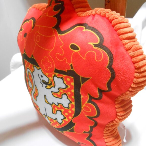 VINTAGE HARRY POTTER EXCELLENT PLUSH PILLOW WIZARDING WORLD GRYFFINDOR VELOUR - Picture 2 of 9